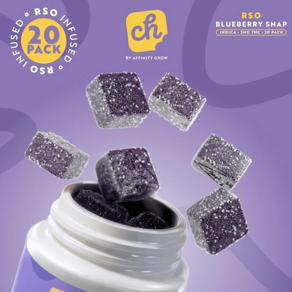 Blueberry Snap RSO Gummies 20pk - 01015