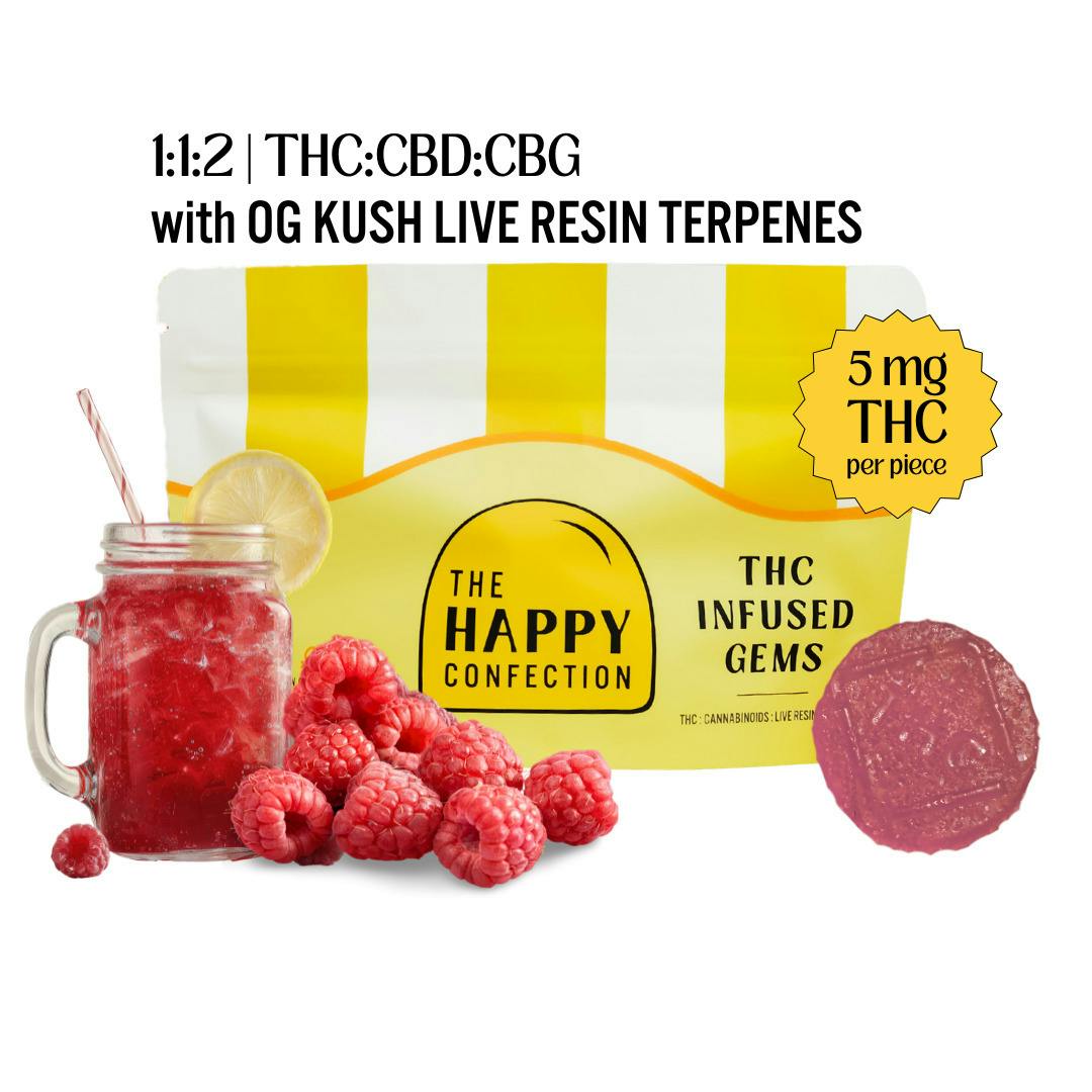 Blissful Berry Lemonade Gummies 100 mg 20pk - 00569