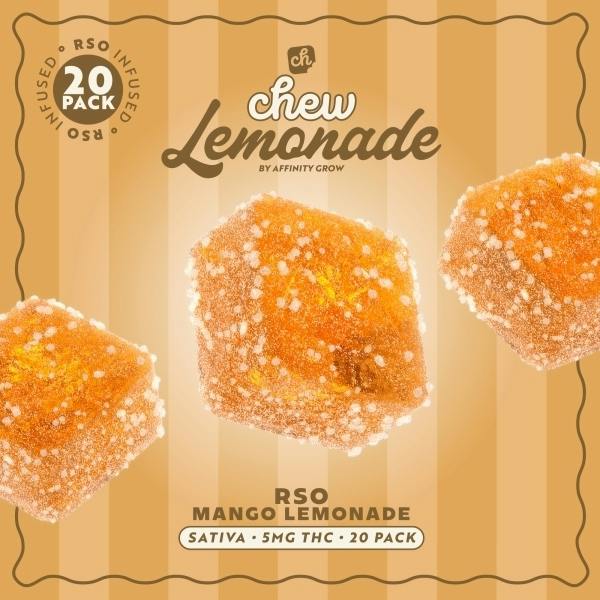 Mango Lemonade RSO Gummies 20pk - 01036