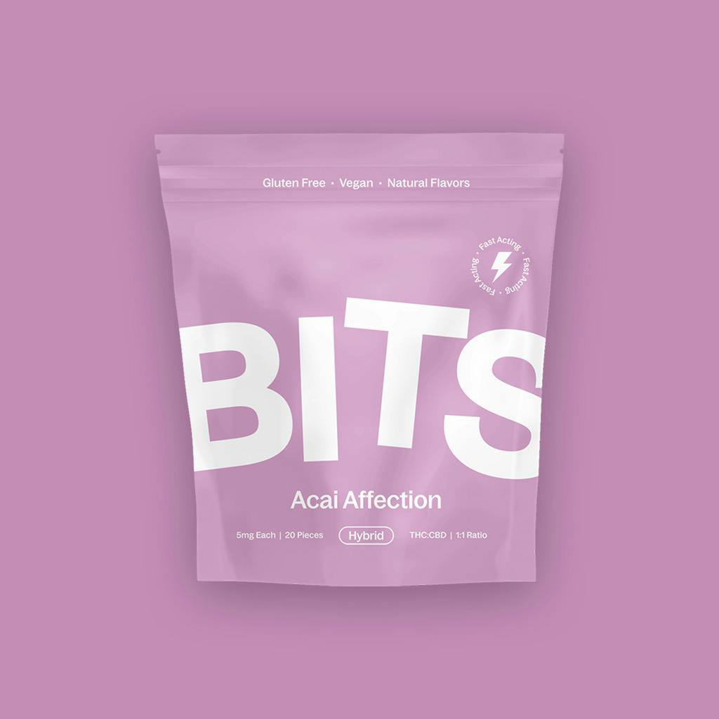 Acai Affection Fast-Acting Gummies (1:1 THC:CBD) 20pk - 27389