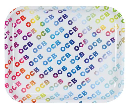 OCB Rolling Tray - Rainbow - Large