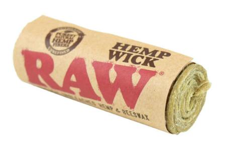 RAW HEMP WICK 20FT