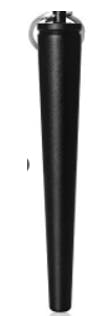 Metal Joint Holders - With Keychain - Black