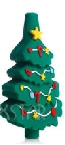 Silicone Character Handpipe - Holiday Tree