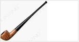 Briar Wood Pipe - Natural Wood