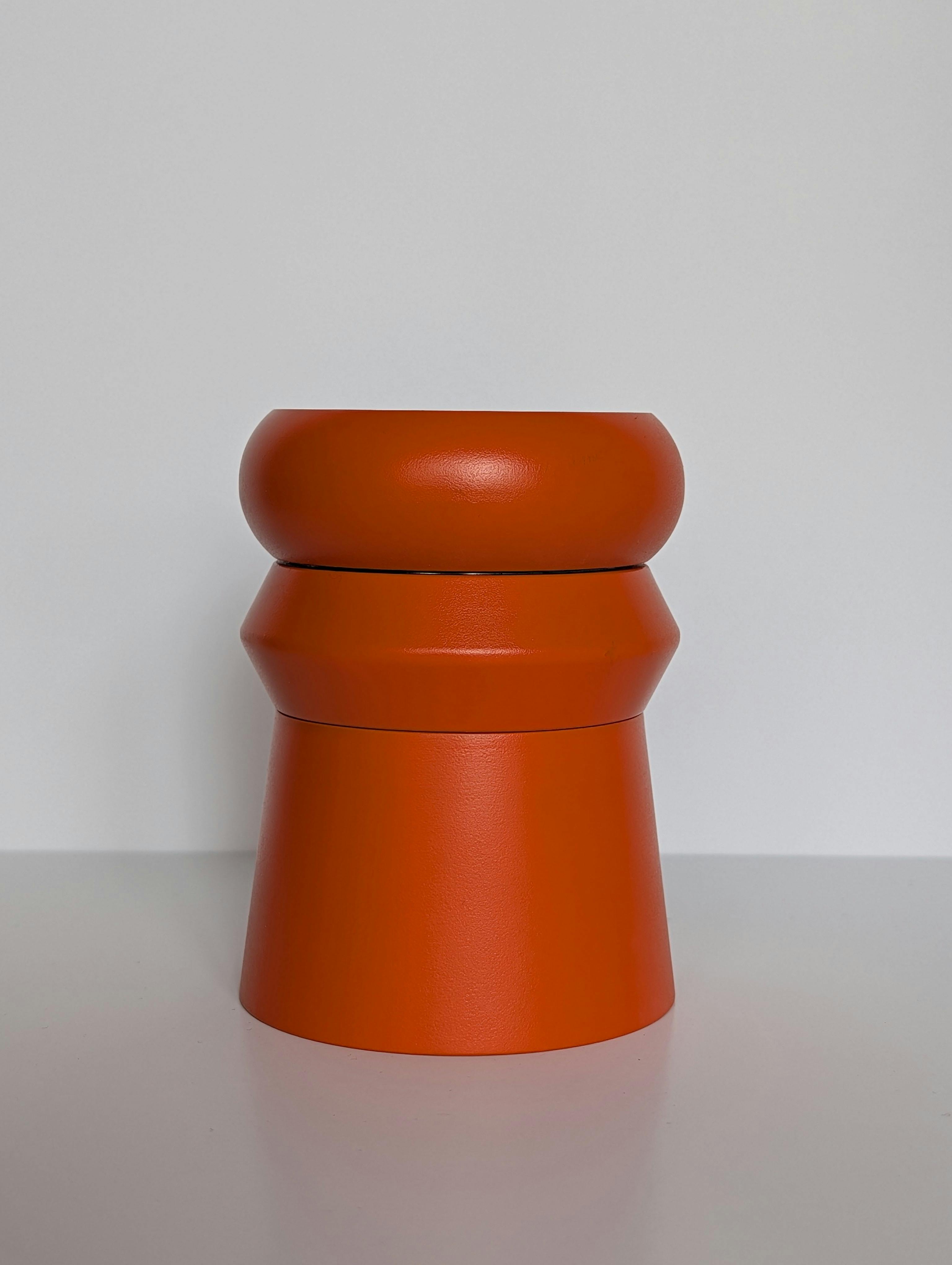 Hemson - The Totem 3-Piece Grinder - Safety Orange