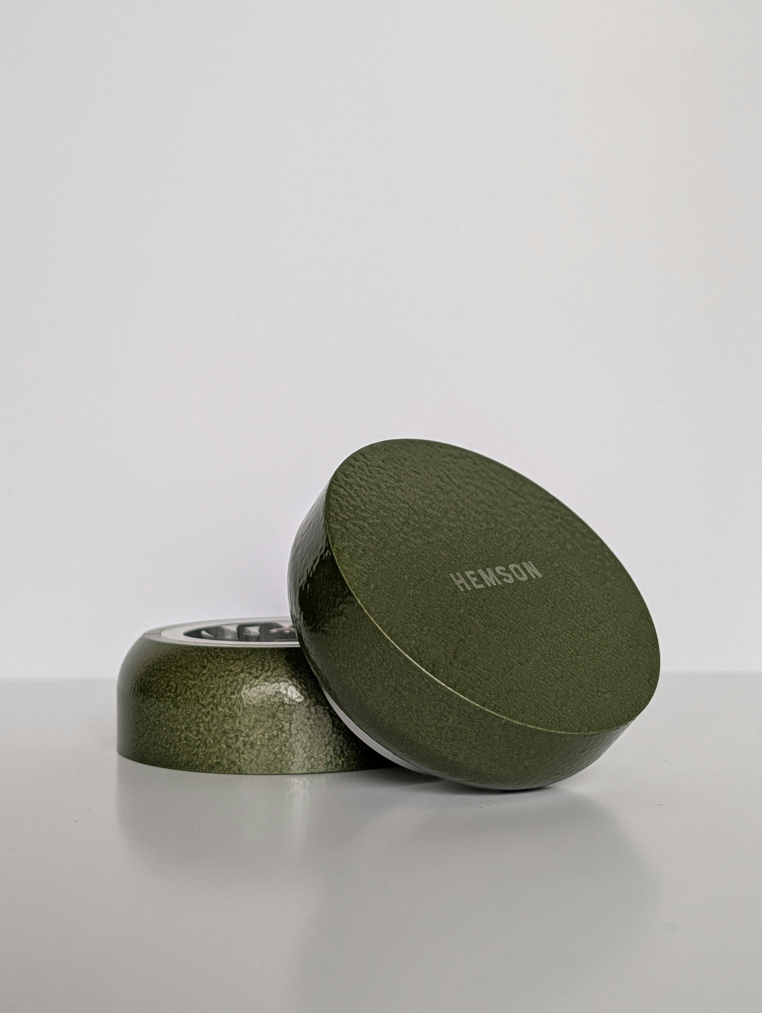 Hemson - 2-Piece Grinder - Camp Green