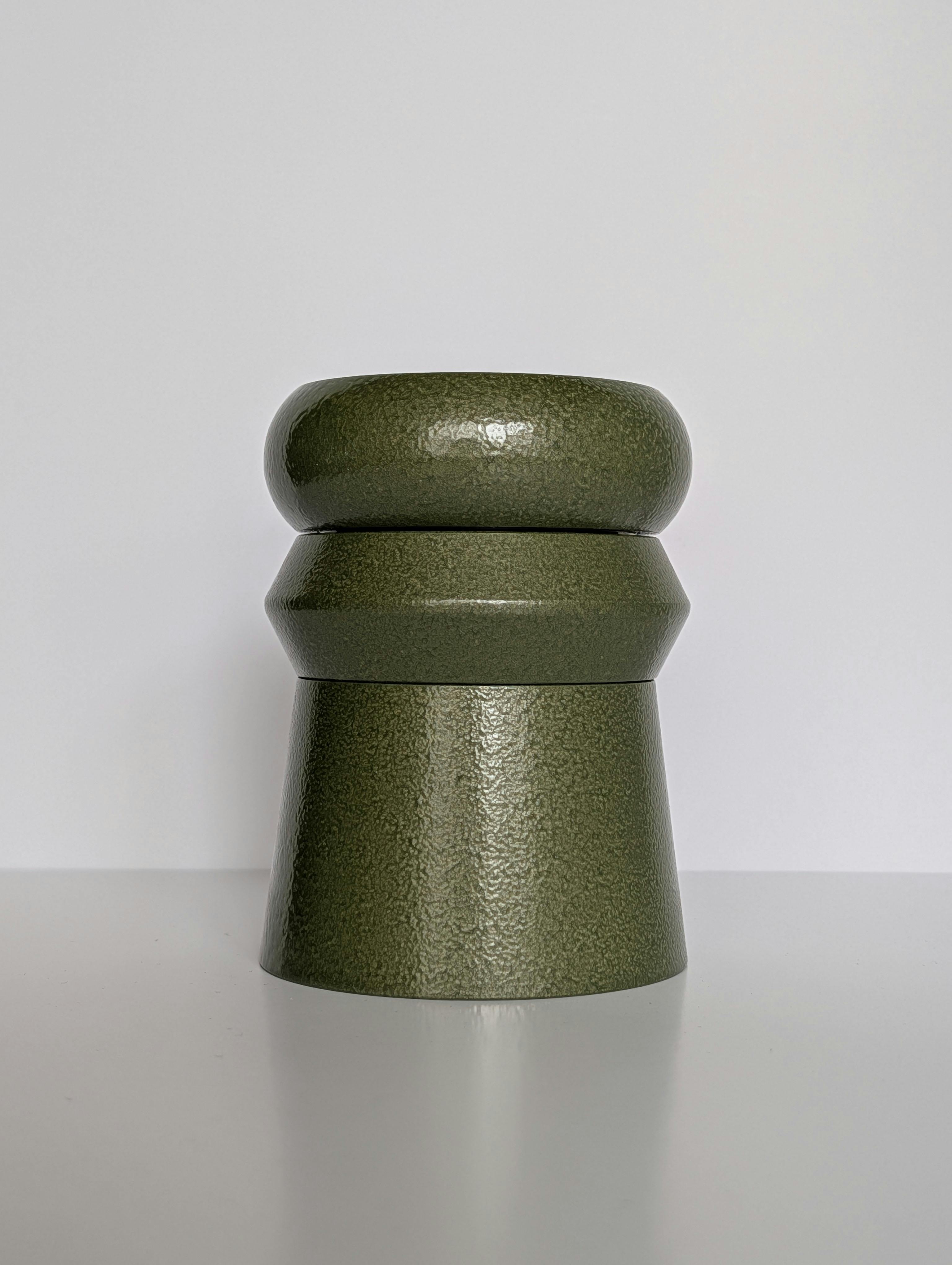 Hemson - The Totem 3-Piece Grinder - Camp Green