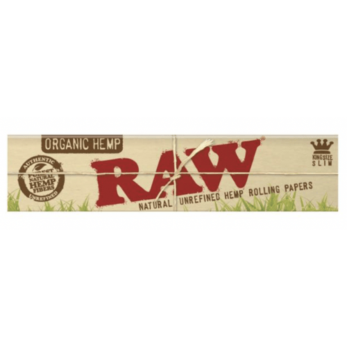 Raw Organic King Thin Rolling Papers - ST