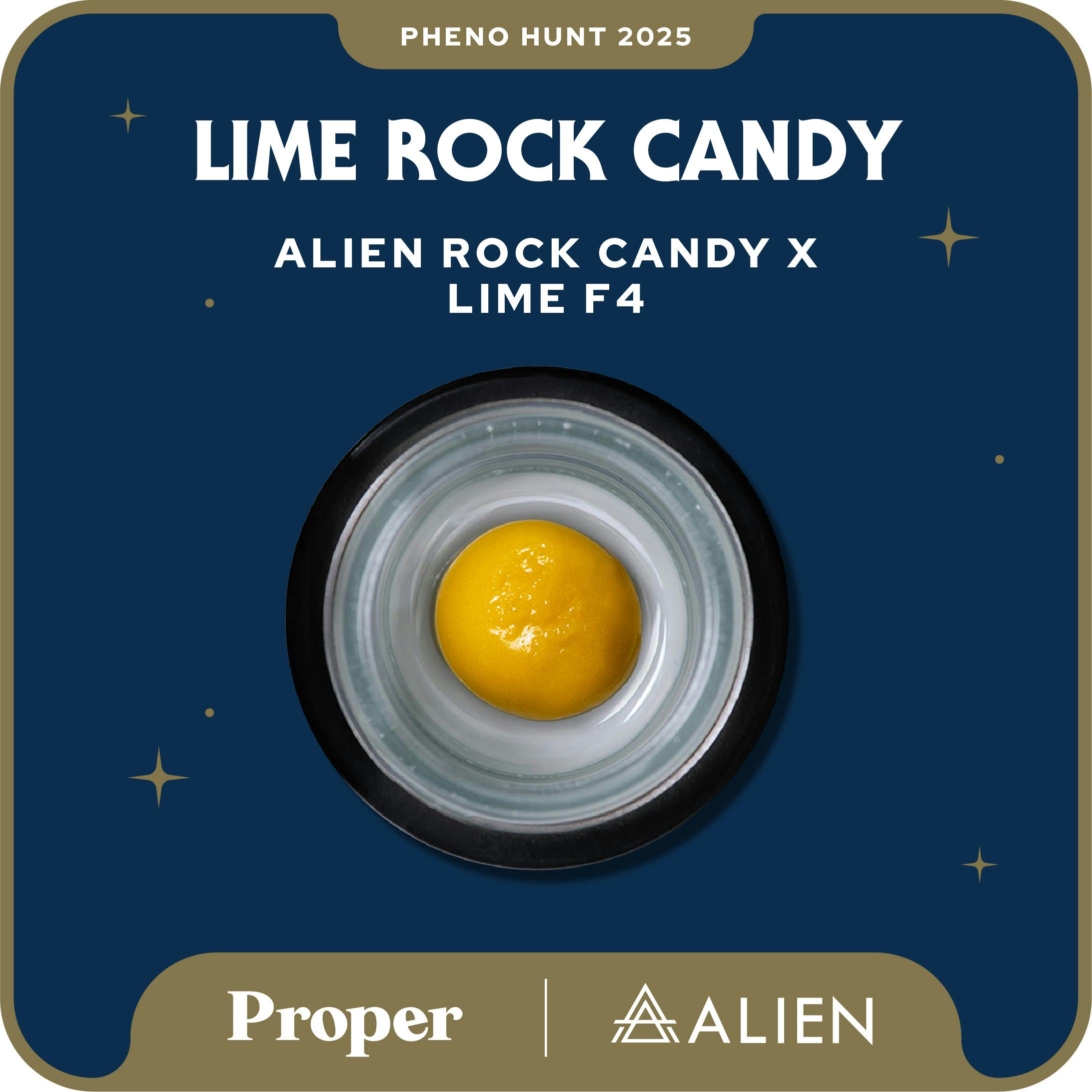 Alien Rock Candy x Lime F4 Badder