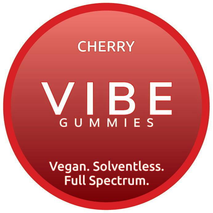 VIBE Cannabis - Vegan Live Rosin Gummies - 250mg - 10ct - Cherry