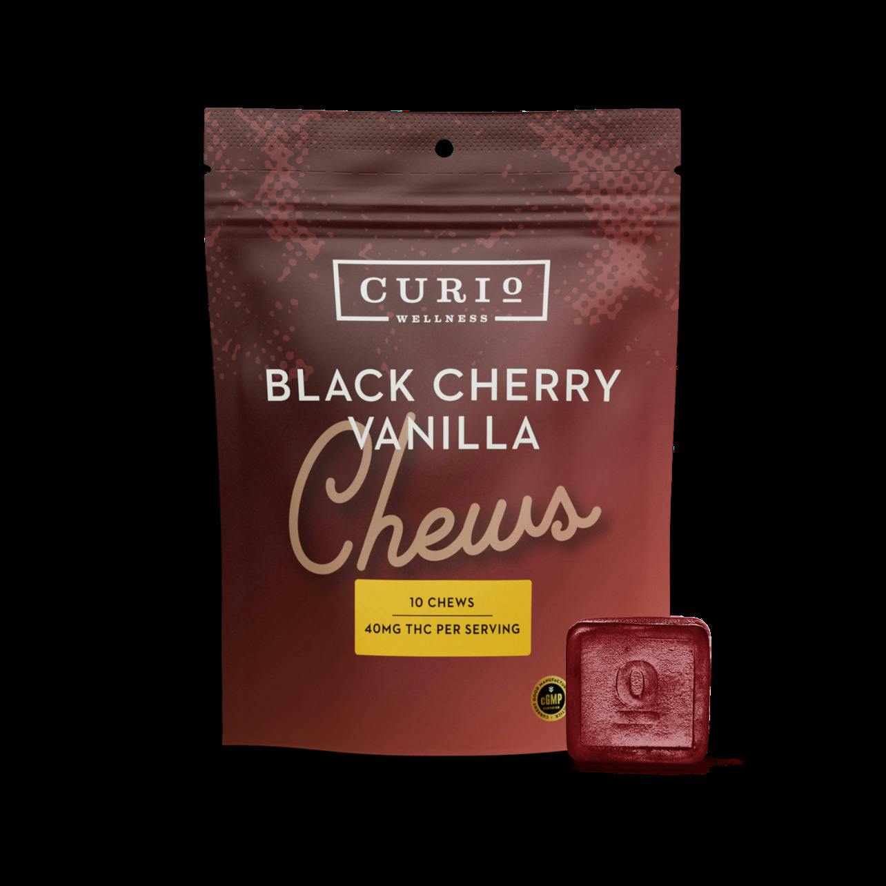 Black Cherry Vanilla Chews [400mg THC]