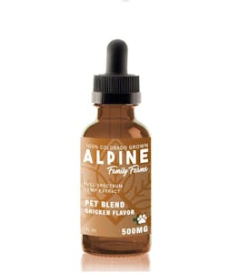 AFF - CBD Tincture - Pet Blend Chicken 500mg