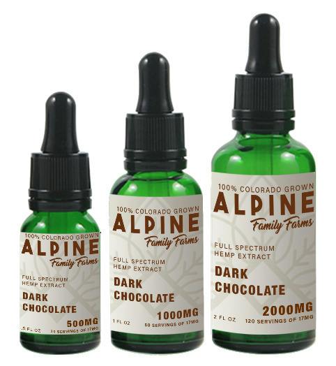 AFF - CBD Tincture - Dark Chocolate 2000mg