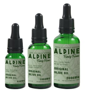AFF - CBD Tincture - Original Olive Oil 2000mg