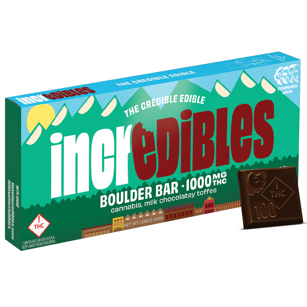 (MED) Incredibles - Bars - 1000mg - Boulder Bar
