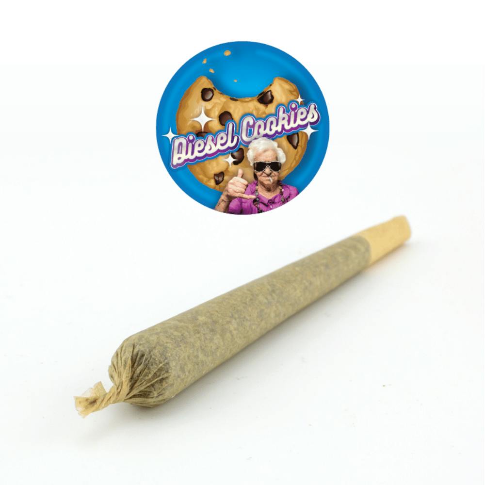 Diesel Cookies Preroll | Indica-Hybrid