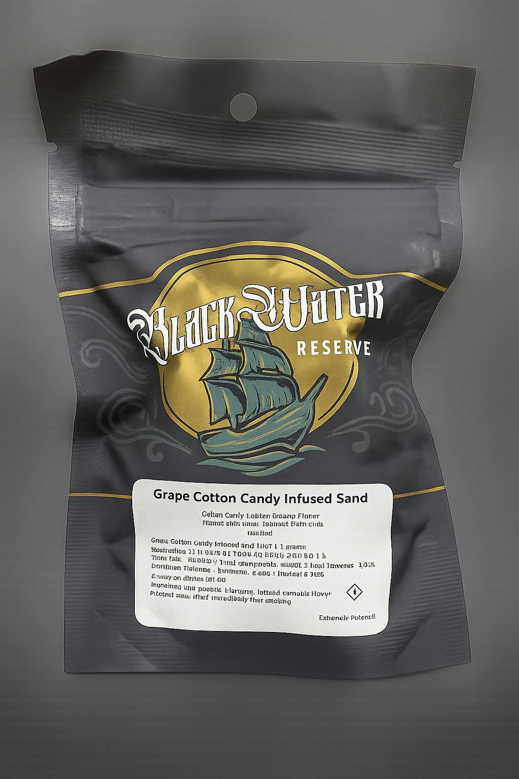 Black Water Reserve | 2g | Grape Cotton Candy | Infused Sand