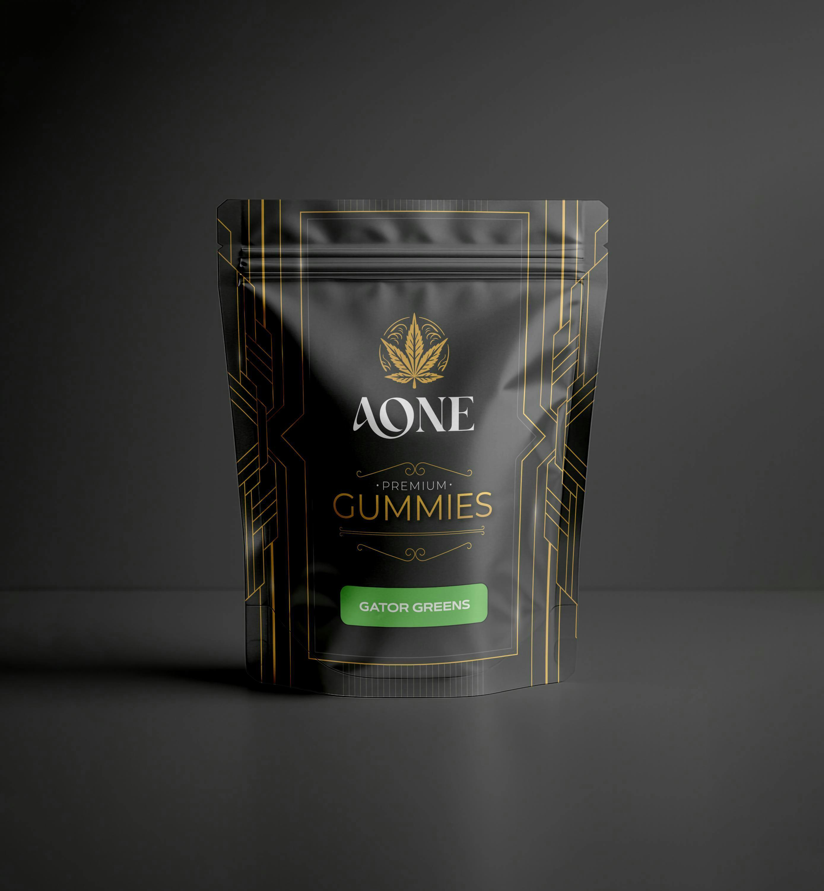 AONE | 1000mg | Gator Green | Gummies | 20pk