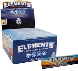 Elements - King Size Ultra Thin Rice Rolling Paper (32 leaves)