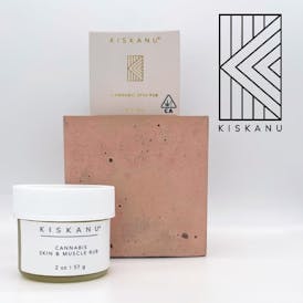 Kiskanu - Cannabis 2:1 THC:CBD Skin Rub 57g (2 oz)