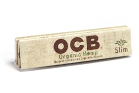 OCB ORGANIC HEMP KING SIZE ROLLING PAPERS + TIPS