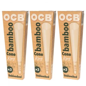 OCB BAMBOO KING SIZE CONES