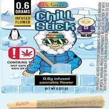 CHILL STICK - 0.6G INFUSED PREROLL - LEMON SOUR DIESEL