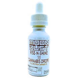 MOON DUST - TINCTURE - RISE N SHINE - 1:1 THC:CBD