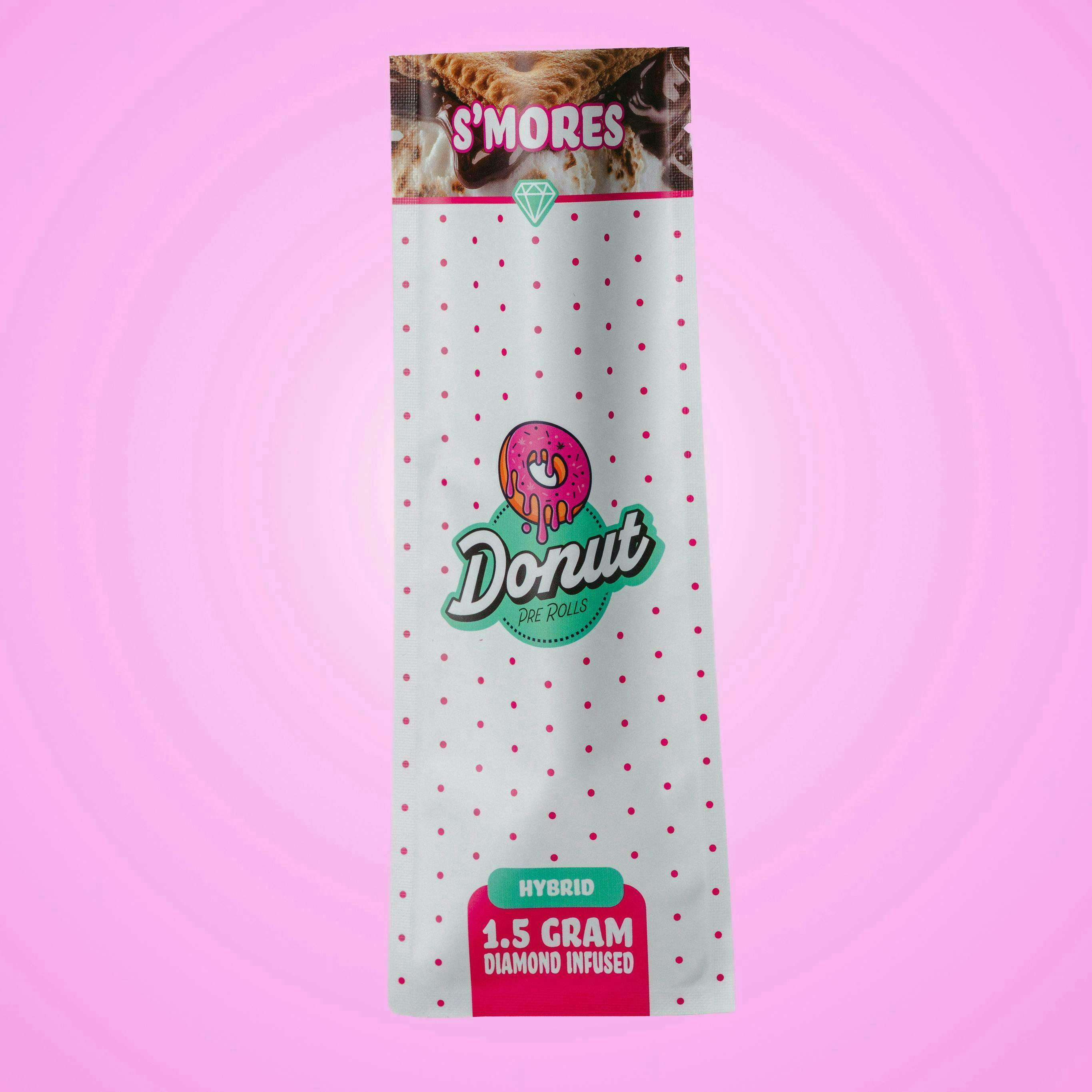 DONUT 1.5G INFUSED PREROLL - SMORES