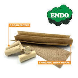 Endo | Organic Flavoured Hemp Wraps | 5pk