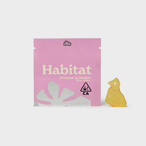 Habitat | Ronin OG | Indica | Shatter | 1g