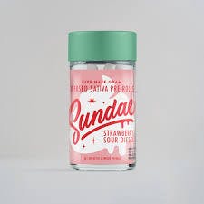 Sundae | Strawberry Sour Diesel | Sativa | Infused Pre-Rolls | 5pk | 2.5g