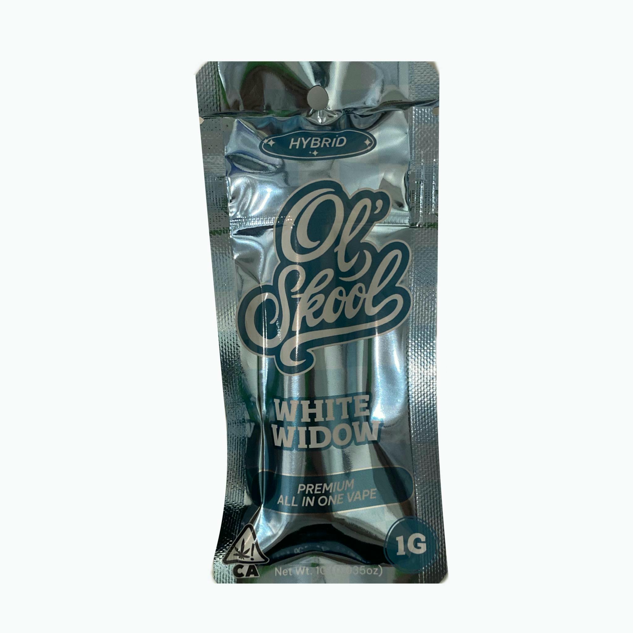 Ol' Skool | White Widow | Hybrid | All In One | 1g