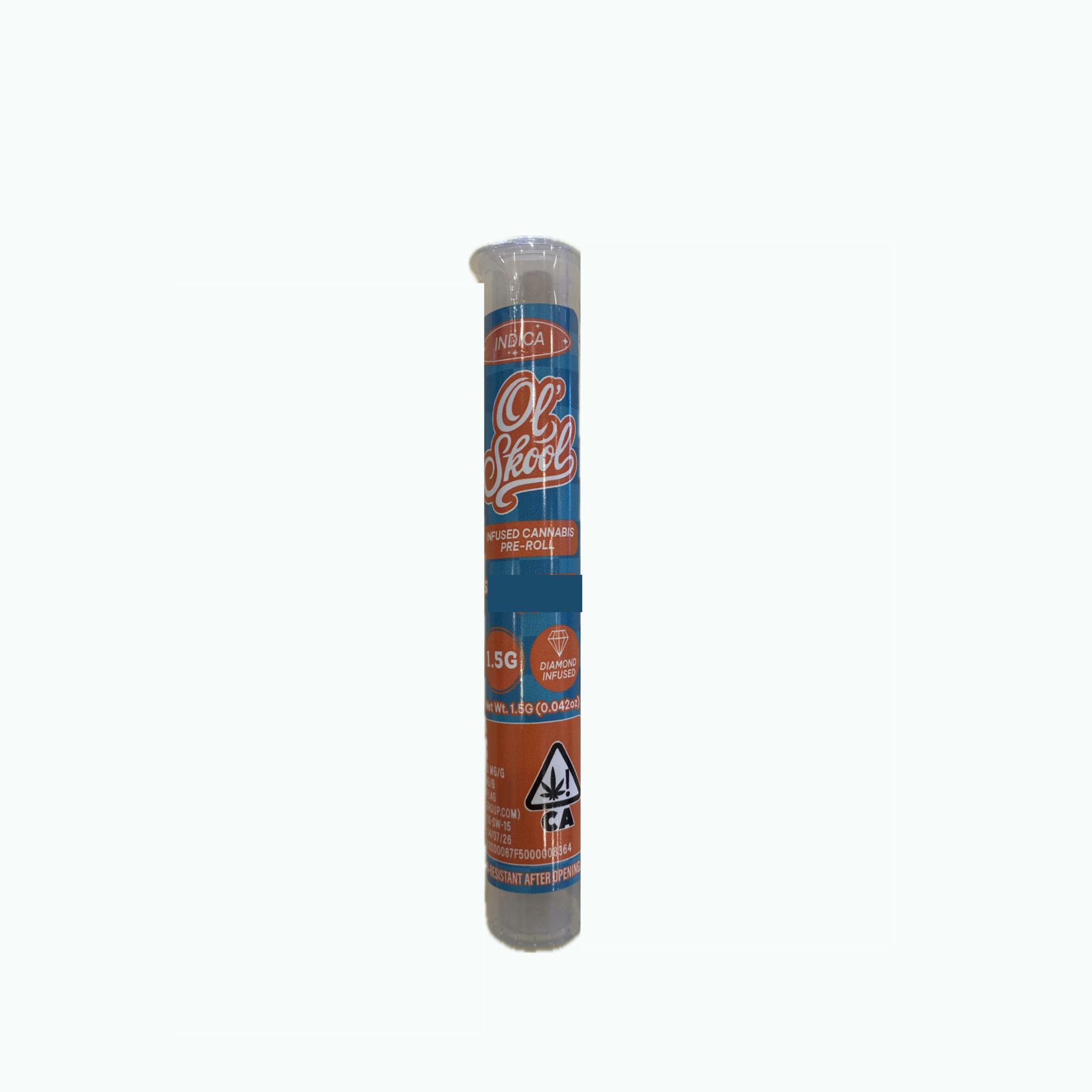 New Skool | Northern Lights | Indica | Infused Pre-Roll | 1.5g