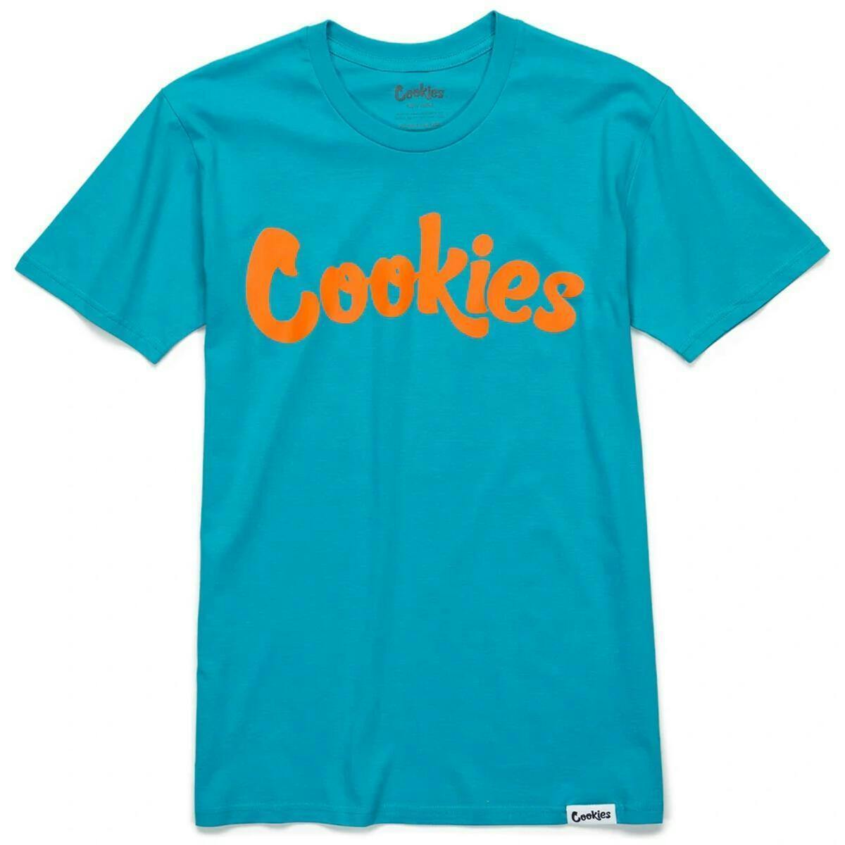 Cookies | Original Mint Tee | Teal/Orange - 4XL
