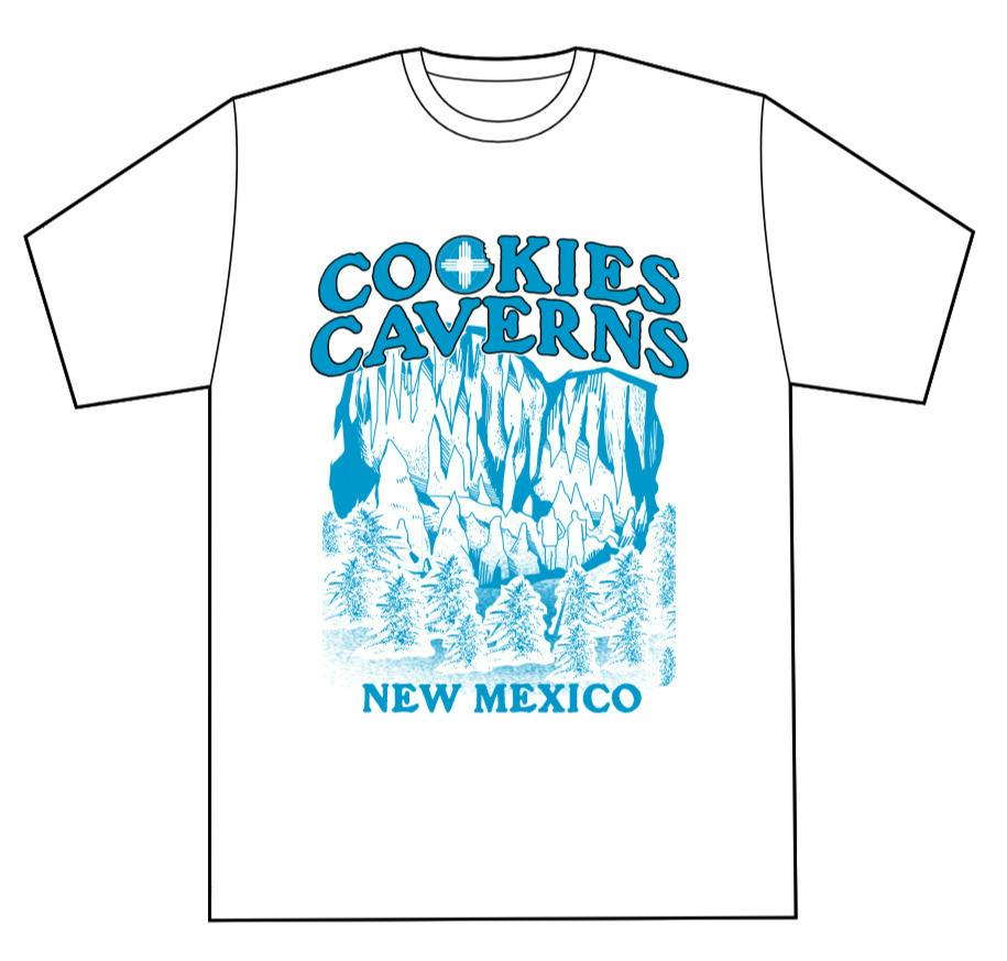 Cookies Local | Caverns White T-Shirt | 4X-Large