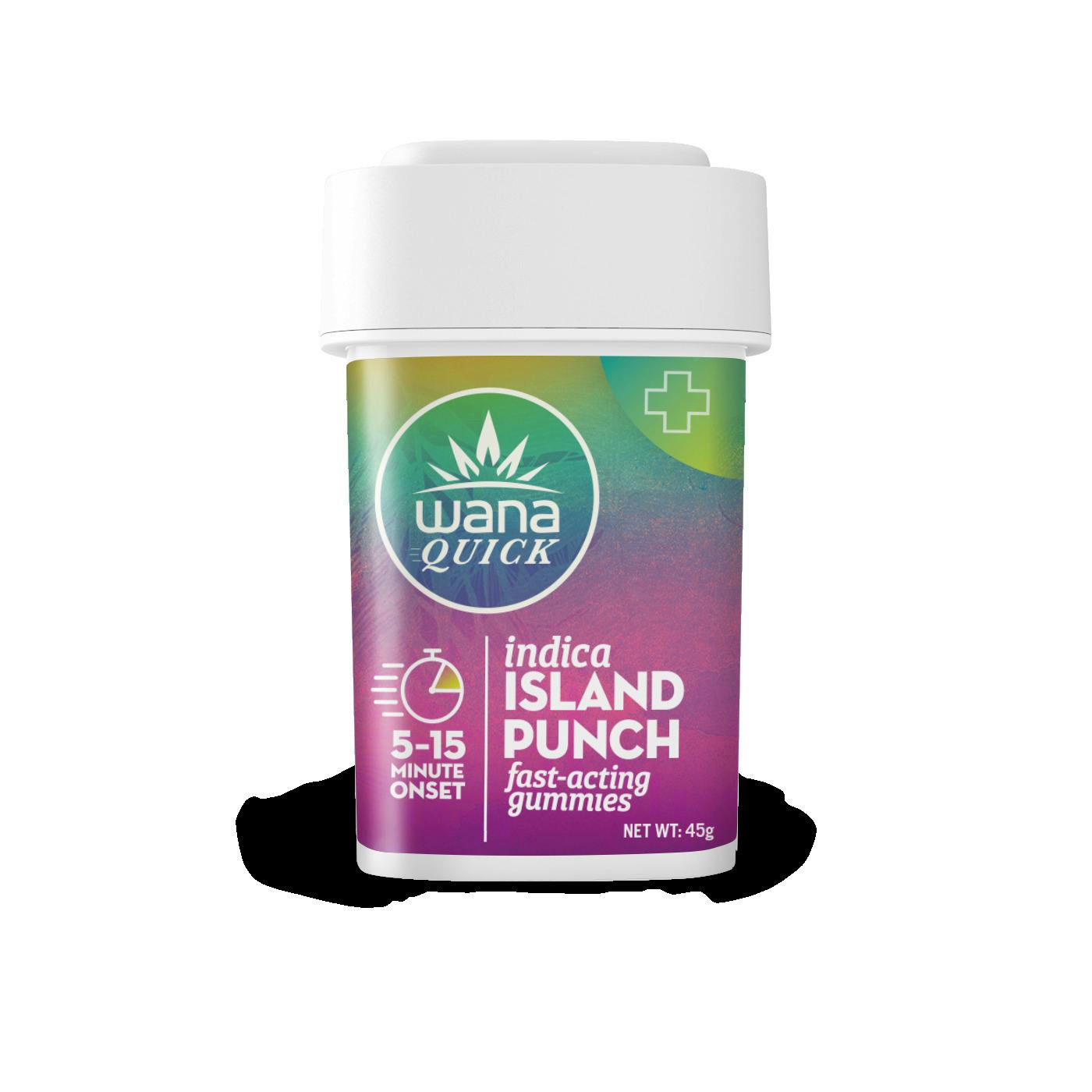 Wana | 100mg Quick Gummies | RazzCherry Rocket