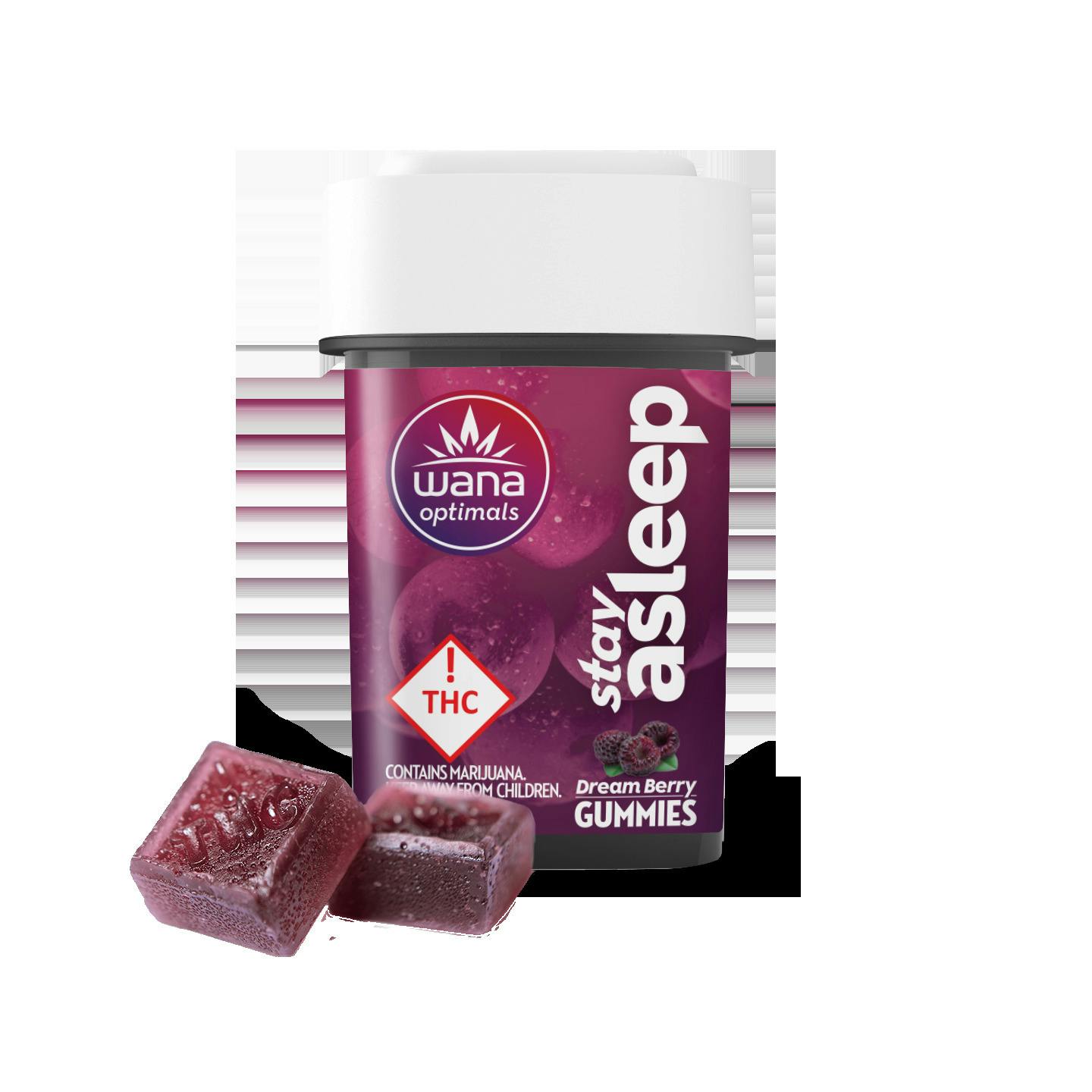 Wana | 100mg Gummies | Stay Asleep