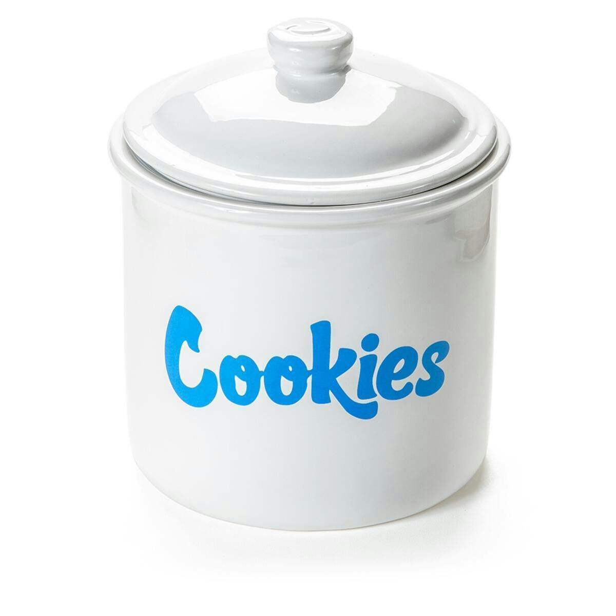 Cookies | Ceramic Cookie Jar | White