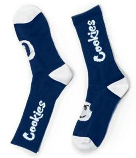Cookies | Original Logo Socks | Navy/White