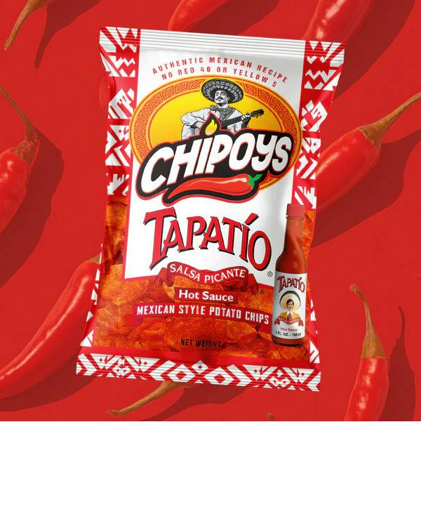 Chipoys | Mexican Style Potato Chips | Tapatio