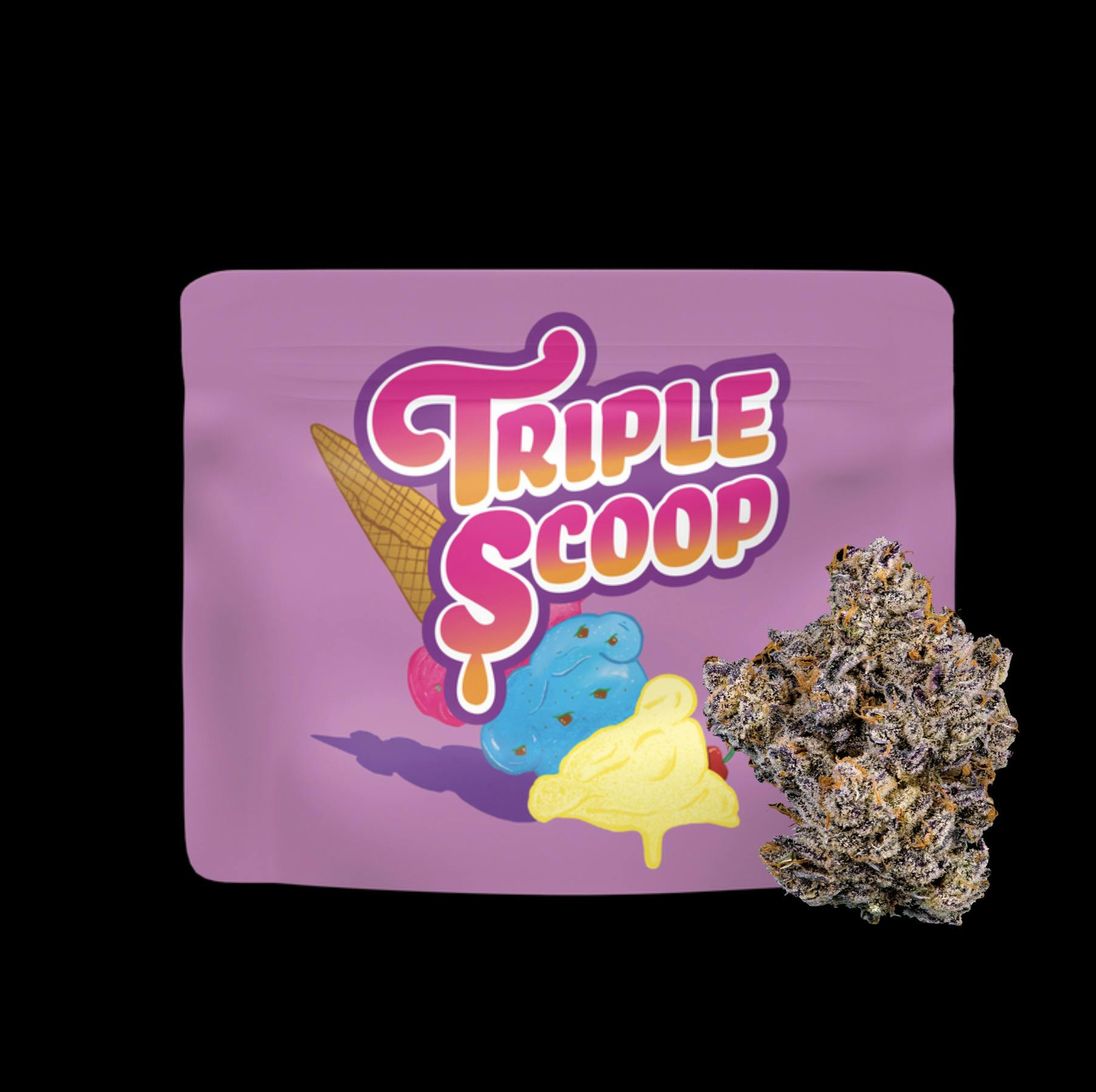Cookies | 7g Smalls Mylar Bag | Triple Scoop Gelato