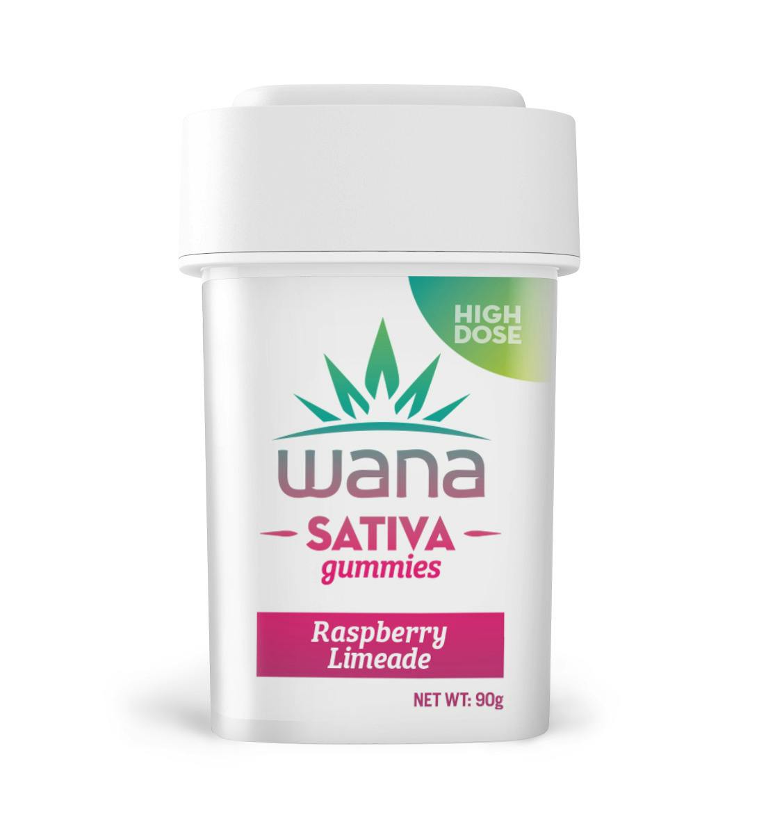 Wana | 1000mg Med Gummies | Raspberry Limeade (S)