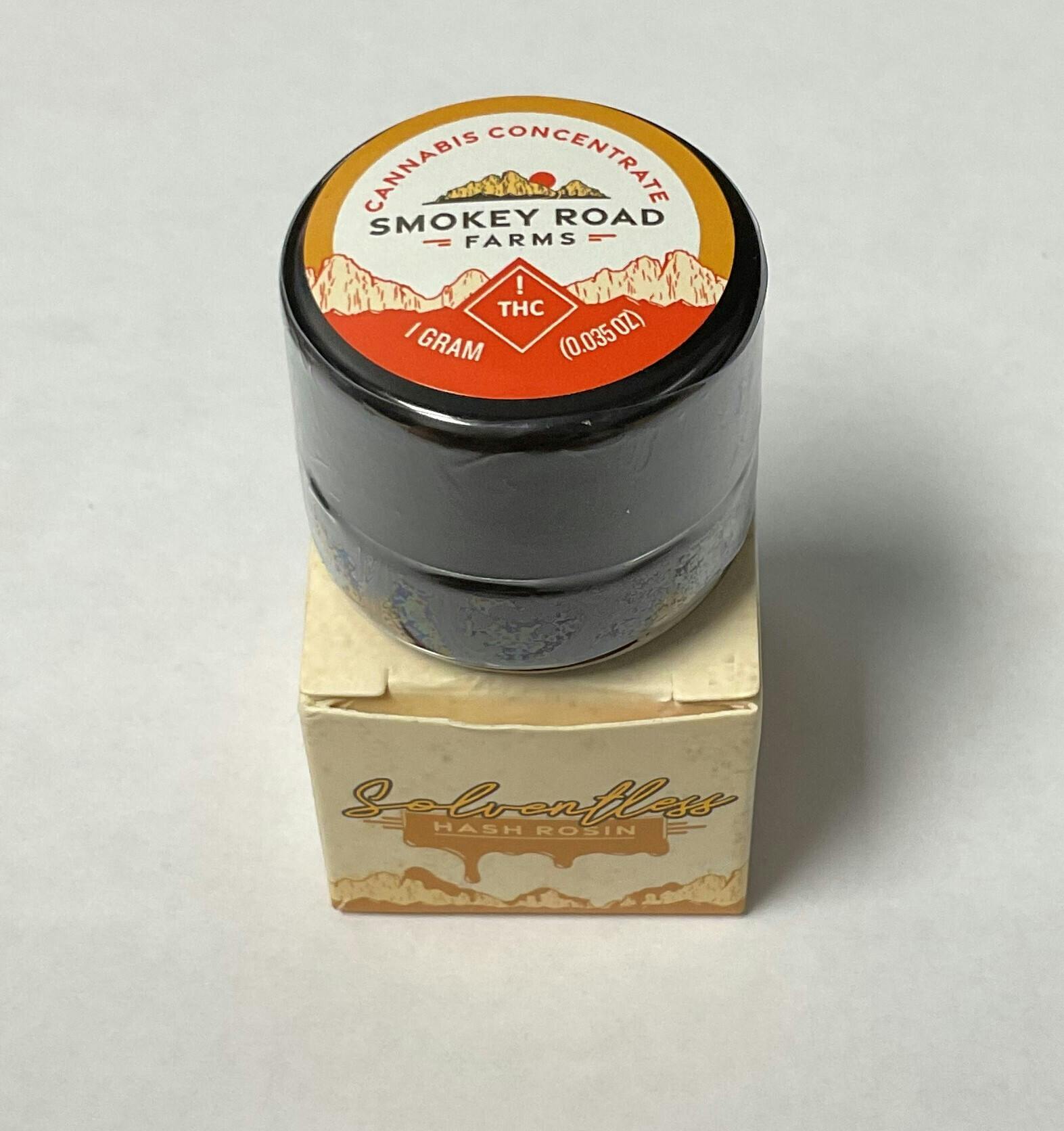 Smokey Road Farms | 1g Hash Rosin Wax | Honey Banana (H)