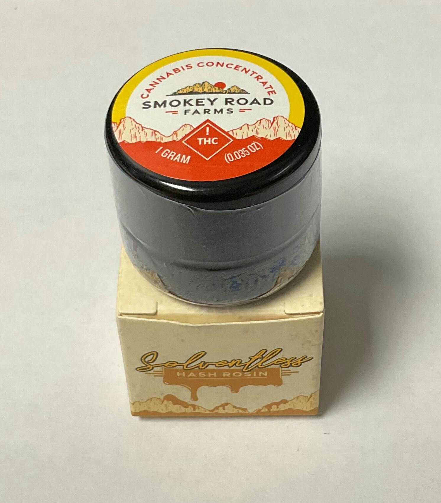 Smokey Road Farms | 1g Hash Rosin Wax | Honey Hut (H)
