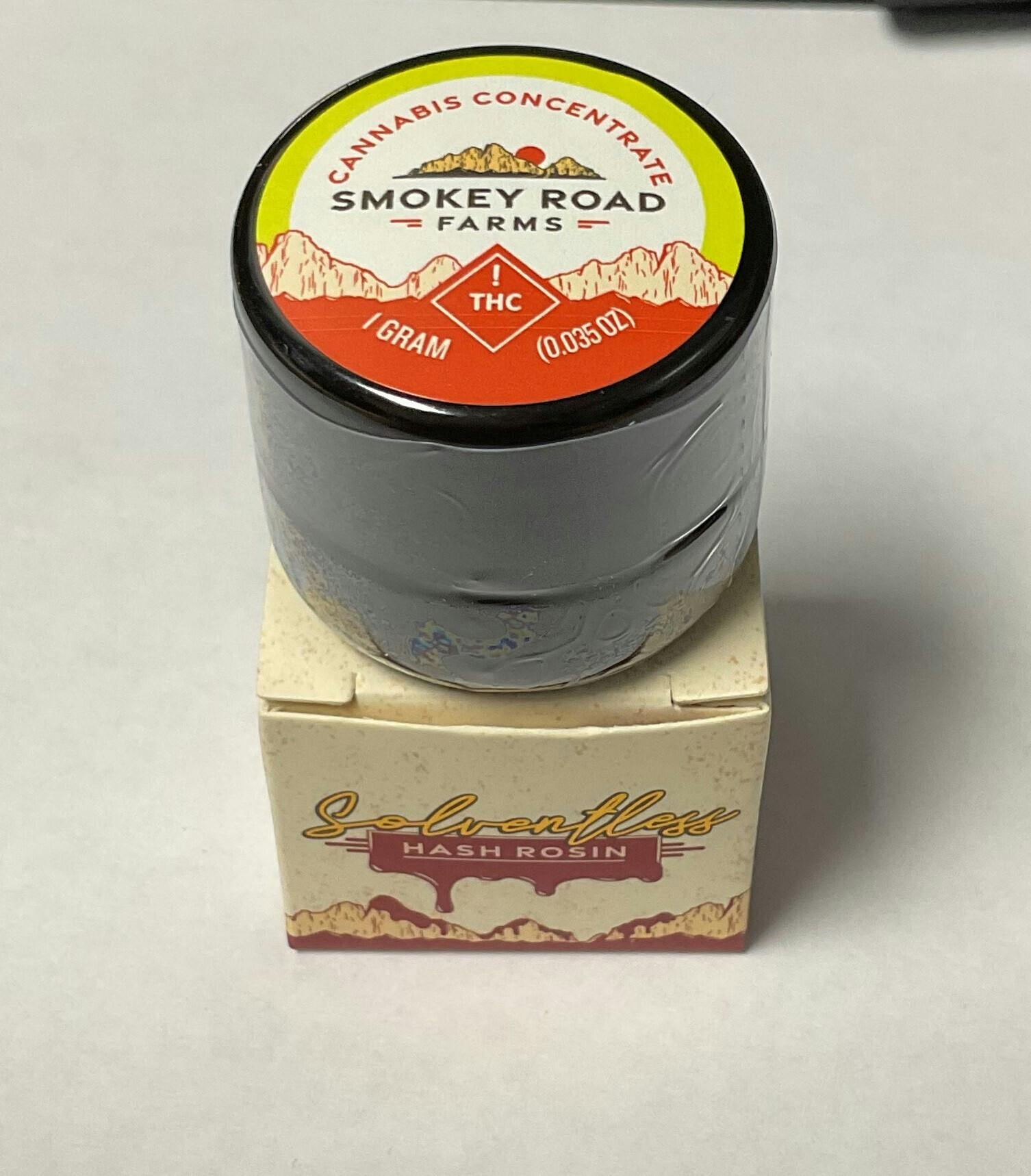 Smokey Road Farms | 1g Hash Rosin Wax | Fire AF (I)
