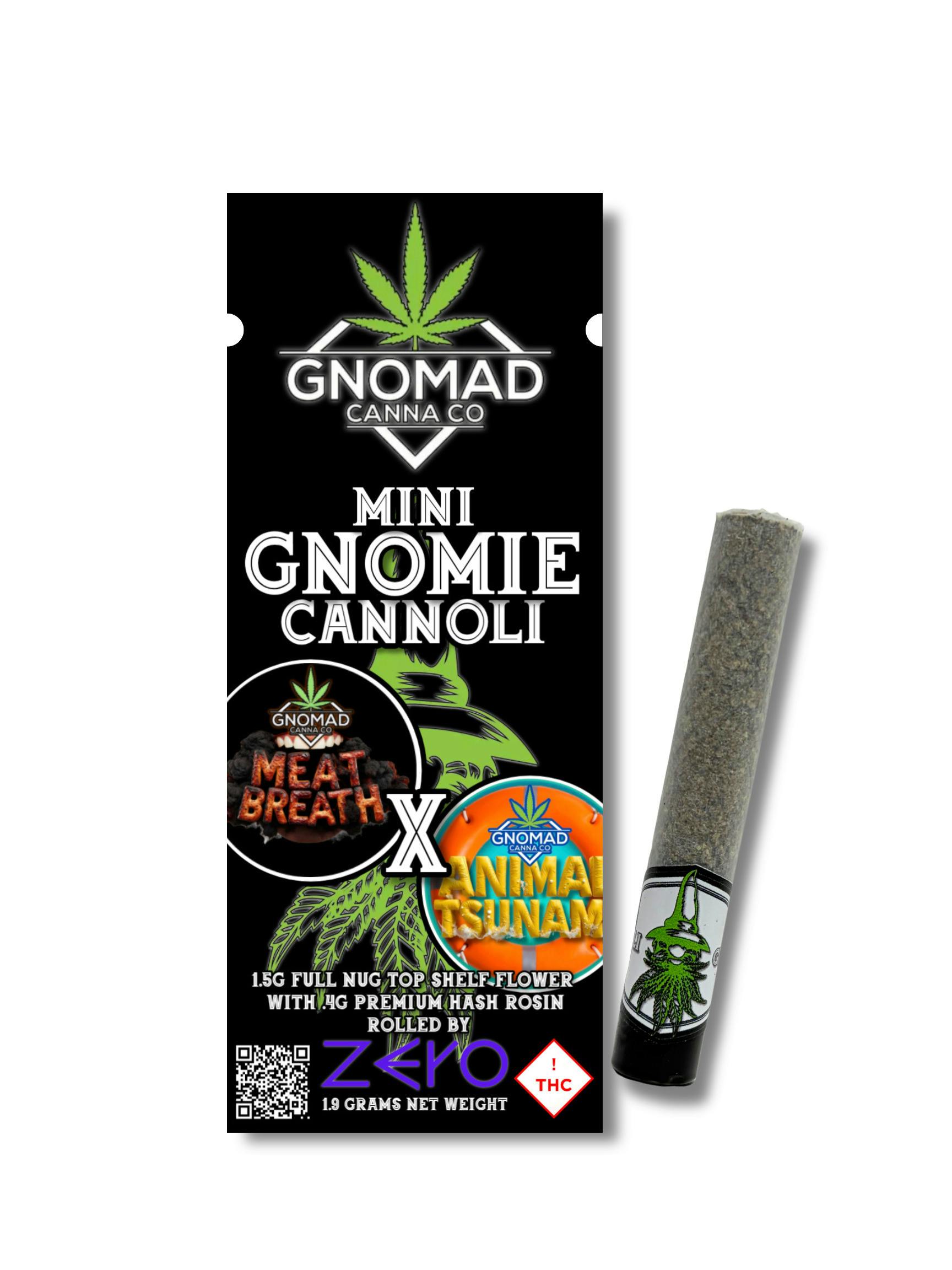 Gnomad | Mini Cannoli 1.9g Infused Joint | MeatBreathxDarkRainbow