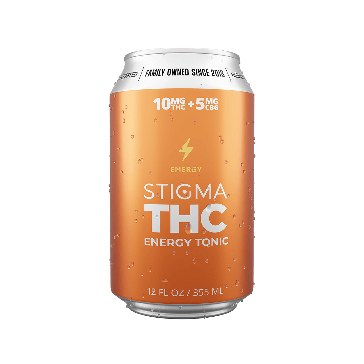 Stigma THC Beverage - Energy Tonic - 10mg THC + 5mg CBG - 12oz