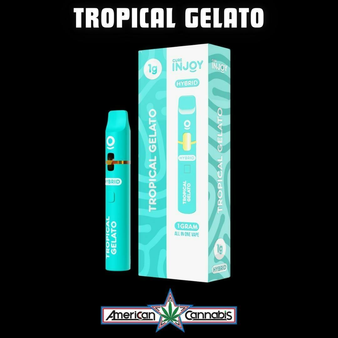 [Cartridge] Cure INJOY Tropical Gelato 2g [Hybrid]